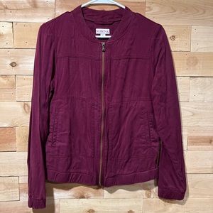 MERONA maroon light jacket
